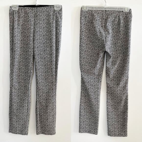 Rag & Bone Simone Leopard Print Cropped Pants - Picture 2 of 5